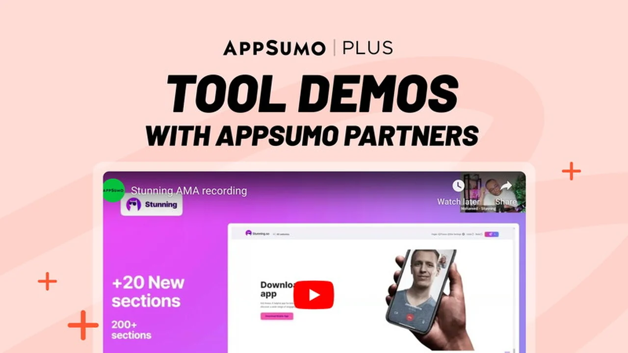 Tool Demos with AppSumo Partners | AppSumo Review