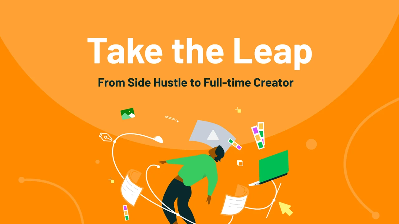 Transform Your Creative Dreams into Reality: A Review of Take The Leap: From Side Hustle to Full-time Creator | AppSumo