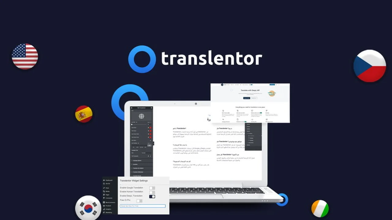 Translentor | AppSumo: Effortless Website Translation for Elementor