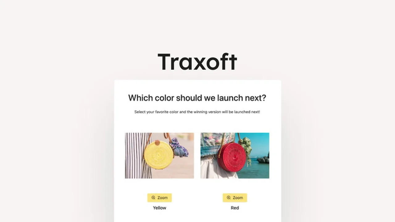 Traxoft - Image Voting Tool Review: Boost Engagement and Sales Visually