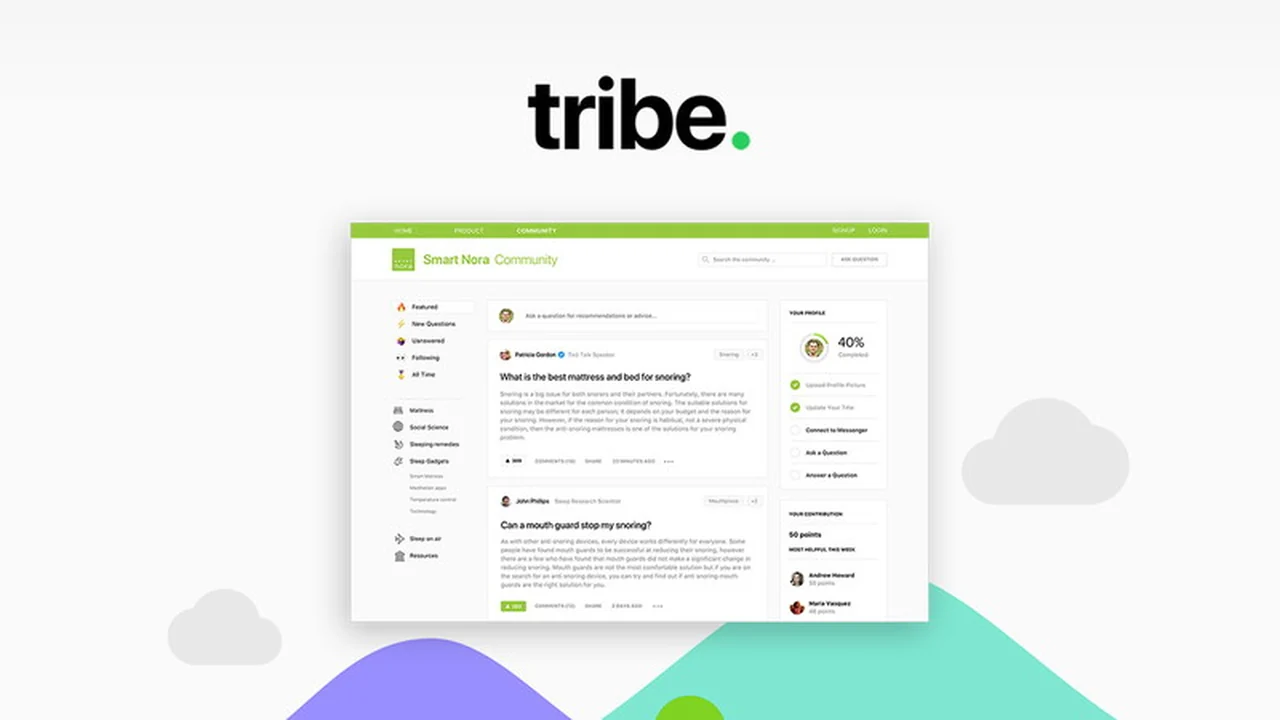 Tribe - Build and Manage Your Online Community with Ease