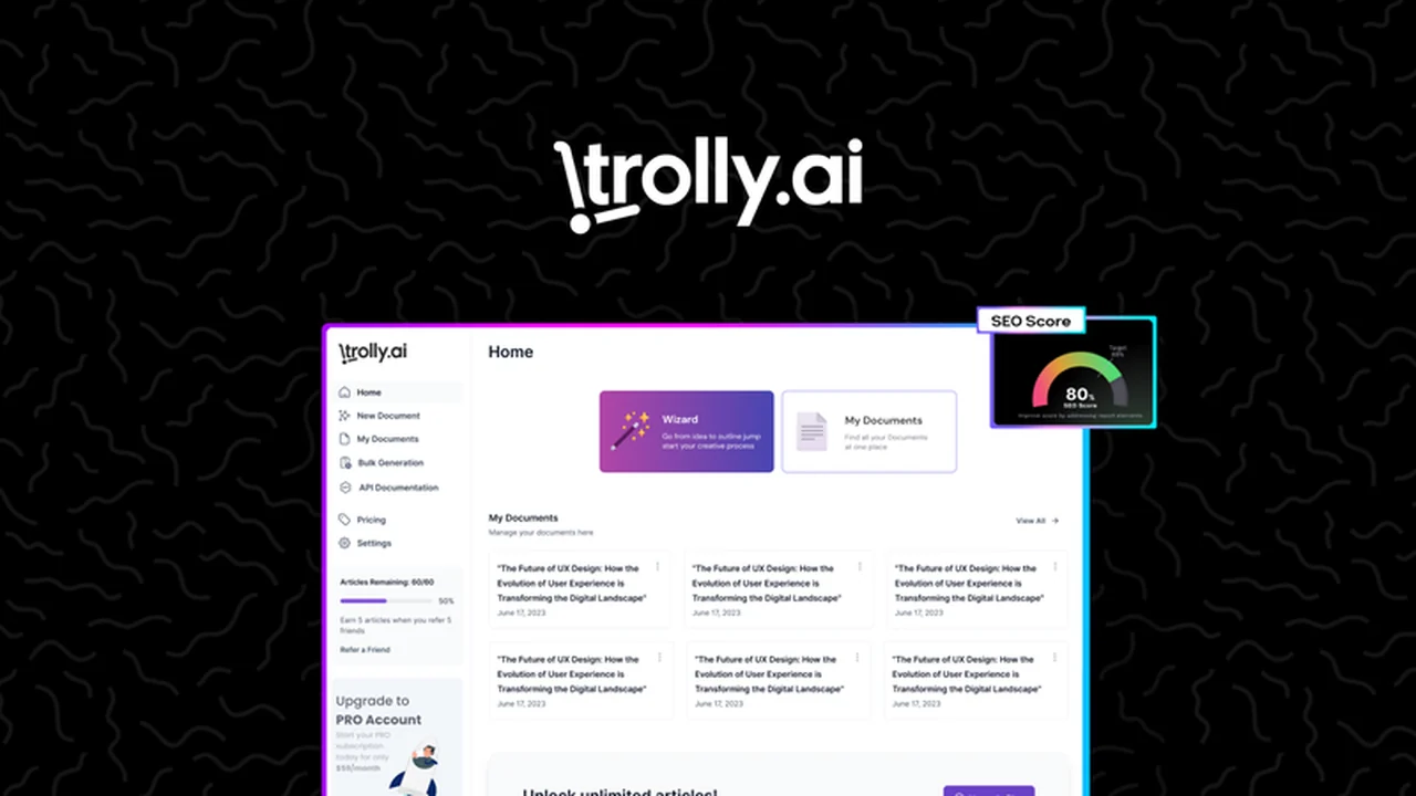Trolly: AI-Powered SEO Content Writing for Enhanced Rankings
