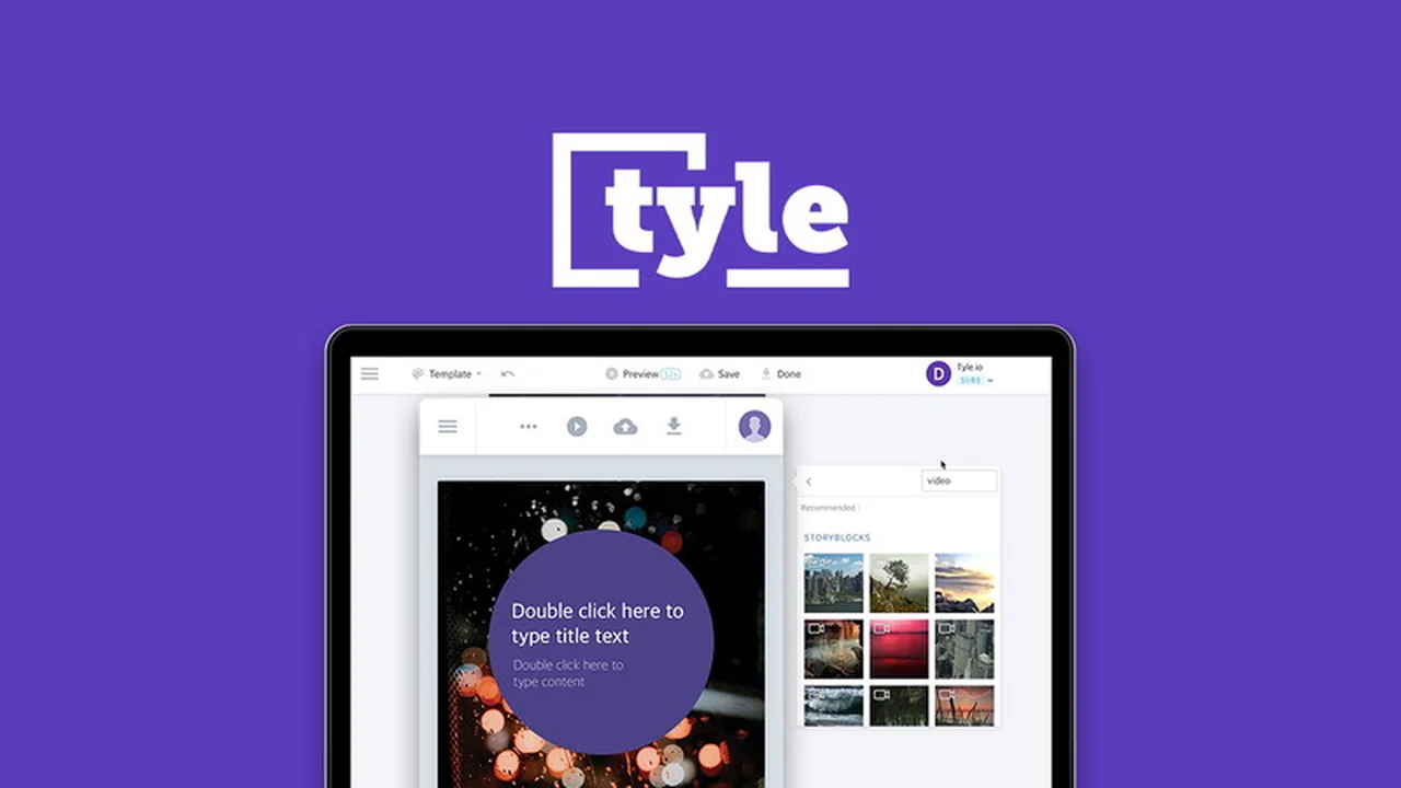 Tyle - Create high-quality social video content | AppSumo Review