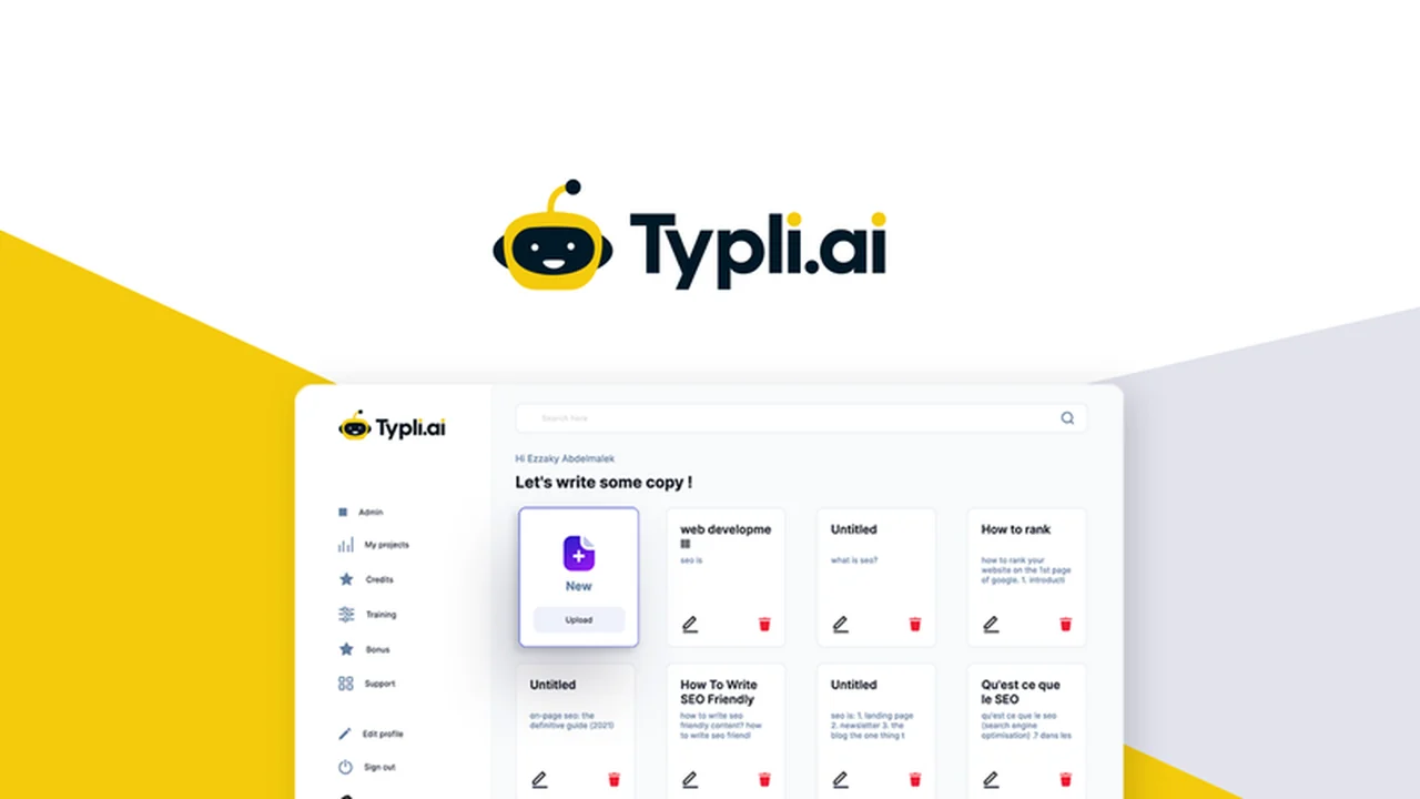 Typli.ai - Create Quality Content with AI Writing | AppSumo Review