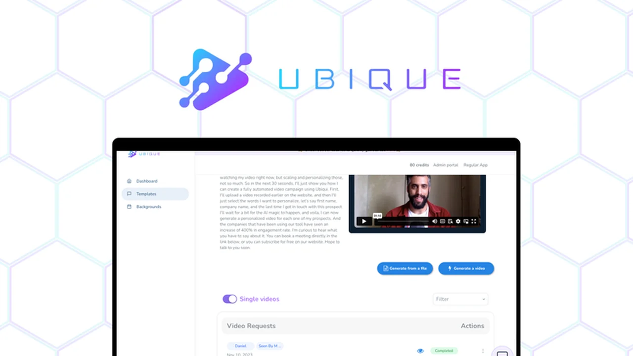 Ubique: AI-Powered Personalized Video Generation at Scale