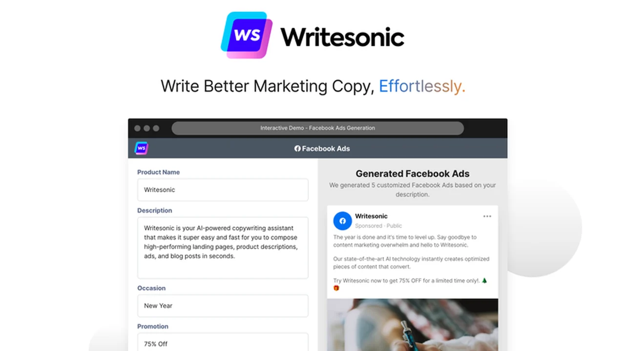 Unlock Your Content Potential with Writesonic | AppSumo