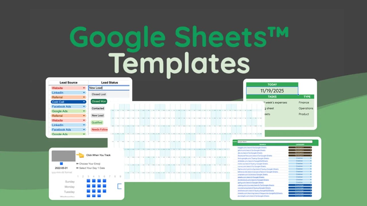 Unlock Your Productivity with AppSumo’s Google Sheets Template Pack | AppSumo