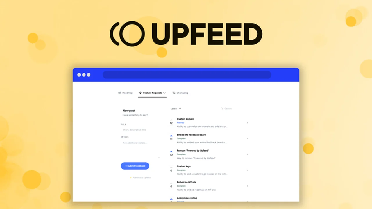 Upfeed: Streamline Customer Feedback & Enhance Product Development