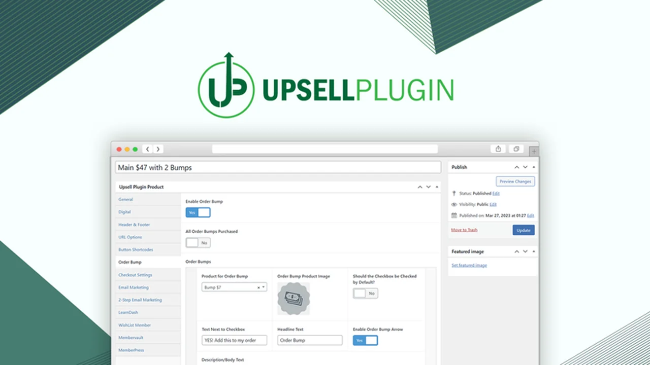 Upsell Plugin – Build WordPress Sales Funnels with Ease