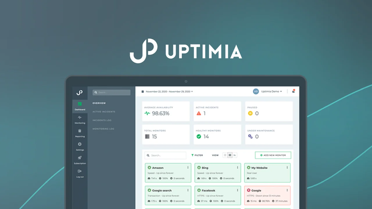 Uptimia - Website Uptime and Health Monitoring Review