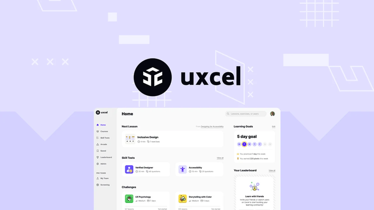 Uxcel – Train and Upskill Your Team with Gamified Design Learning