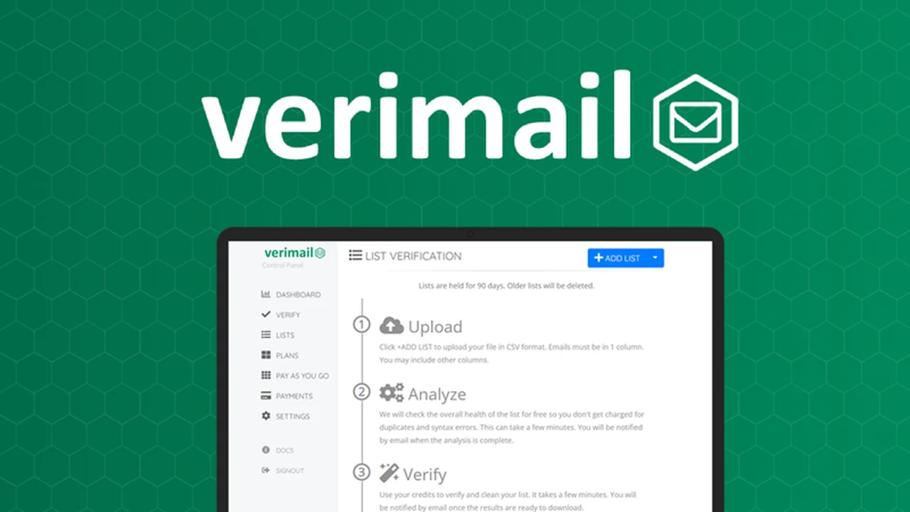 Verimail - Bulk Email Verification for Pristine Contact Lists