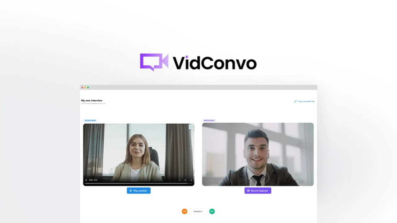 VidConvo | AppSumo Review: Streamline Your Interviews Effortlessly