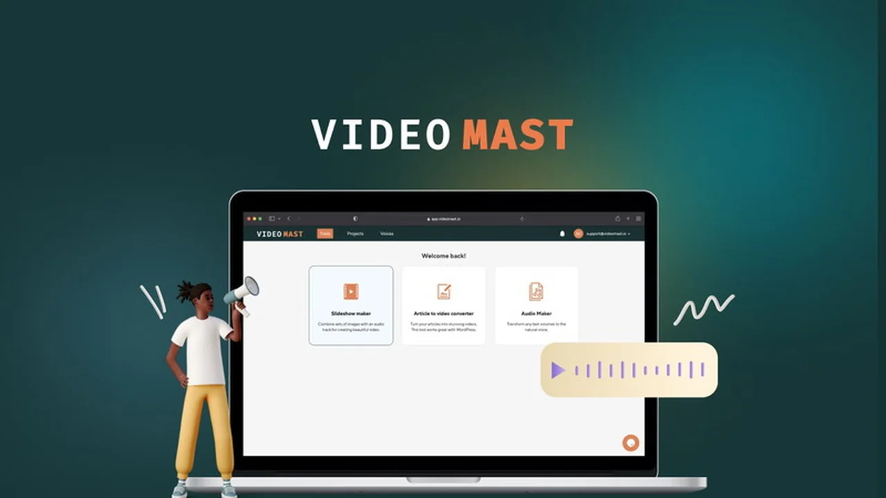 Videomast Review: AI Text-to-Speech and Video Creation