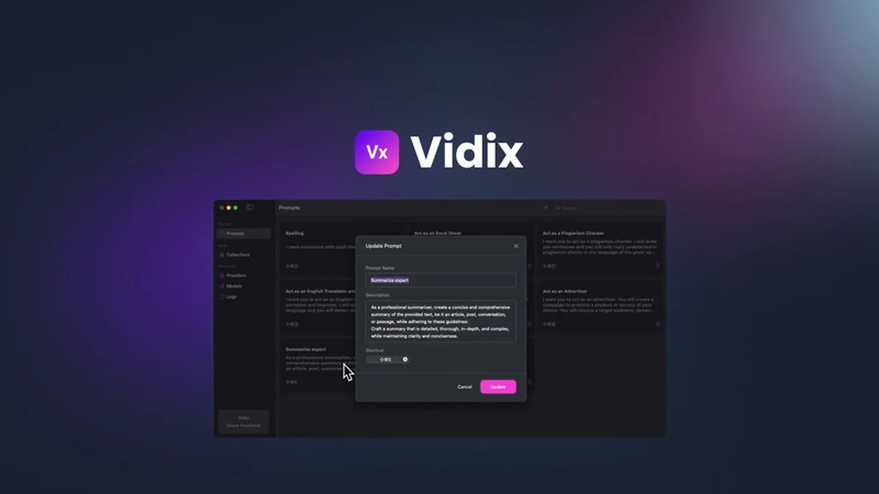 Vidix | AppSumo: Revolutionize Your macOS Workflow with AI Agents