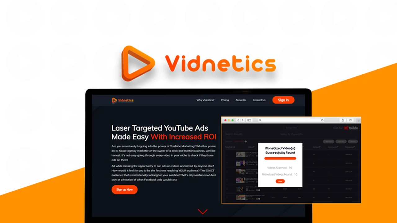 Vidnetics | AppSumo Review: Mastering YouTube Ads Research