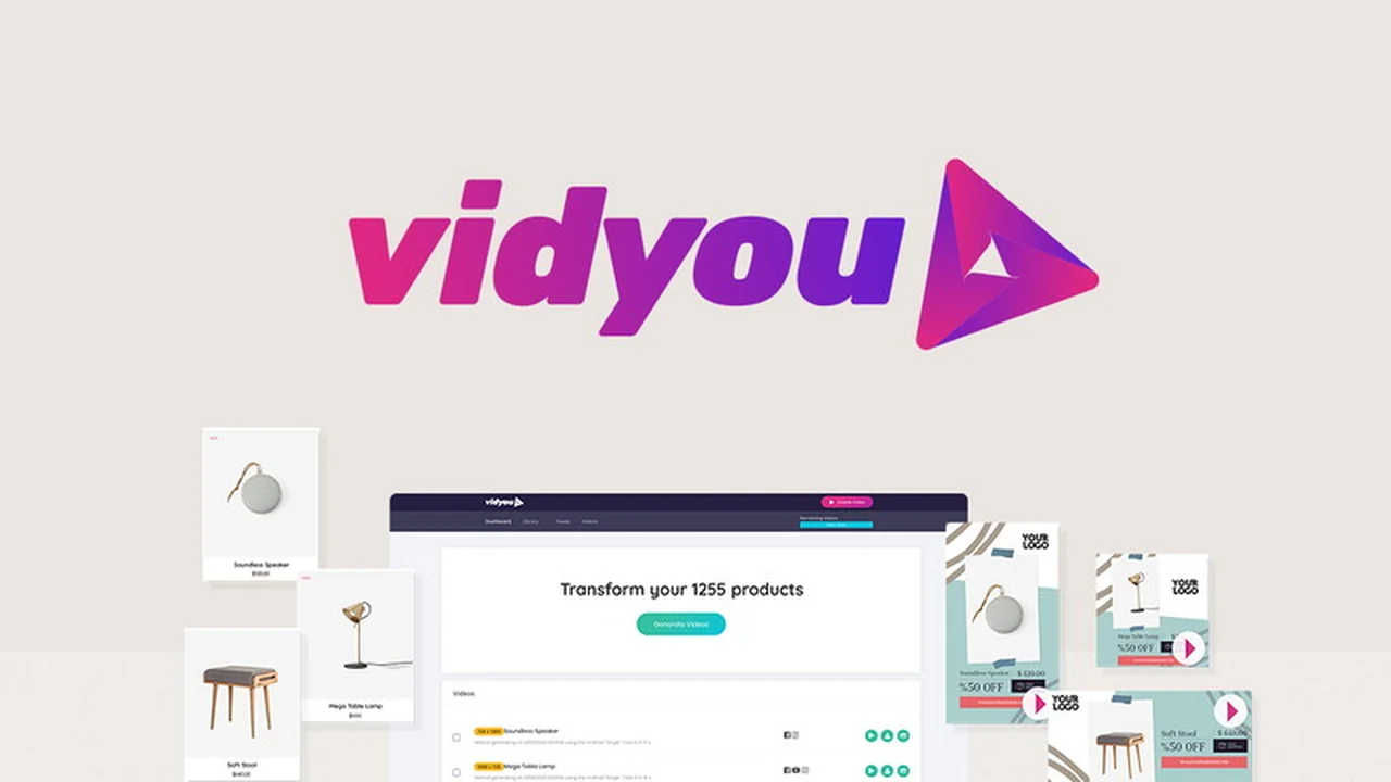 Vidyou | AppSumo Review: Effortless Video Ads for E-commerce