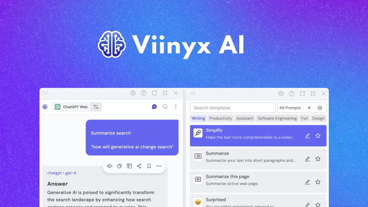Viinyx | AppSumo: Revolutionizing Web-Based Content Creation