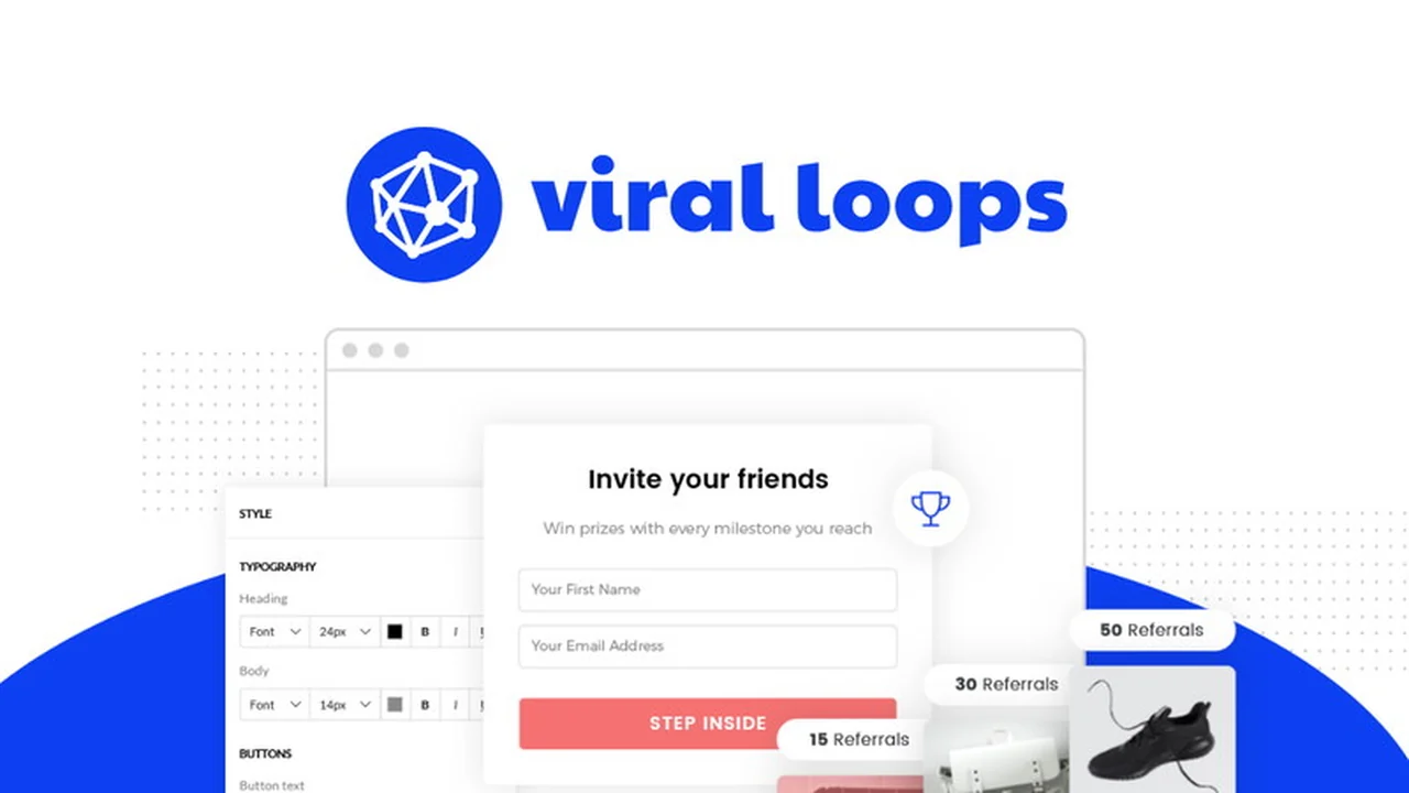 Viral Loops - Create Viral Giveaways and Rewards