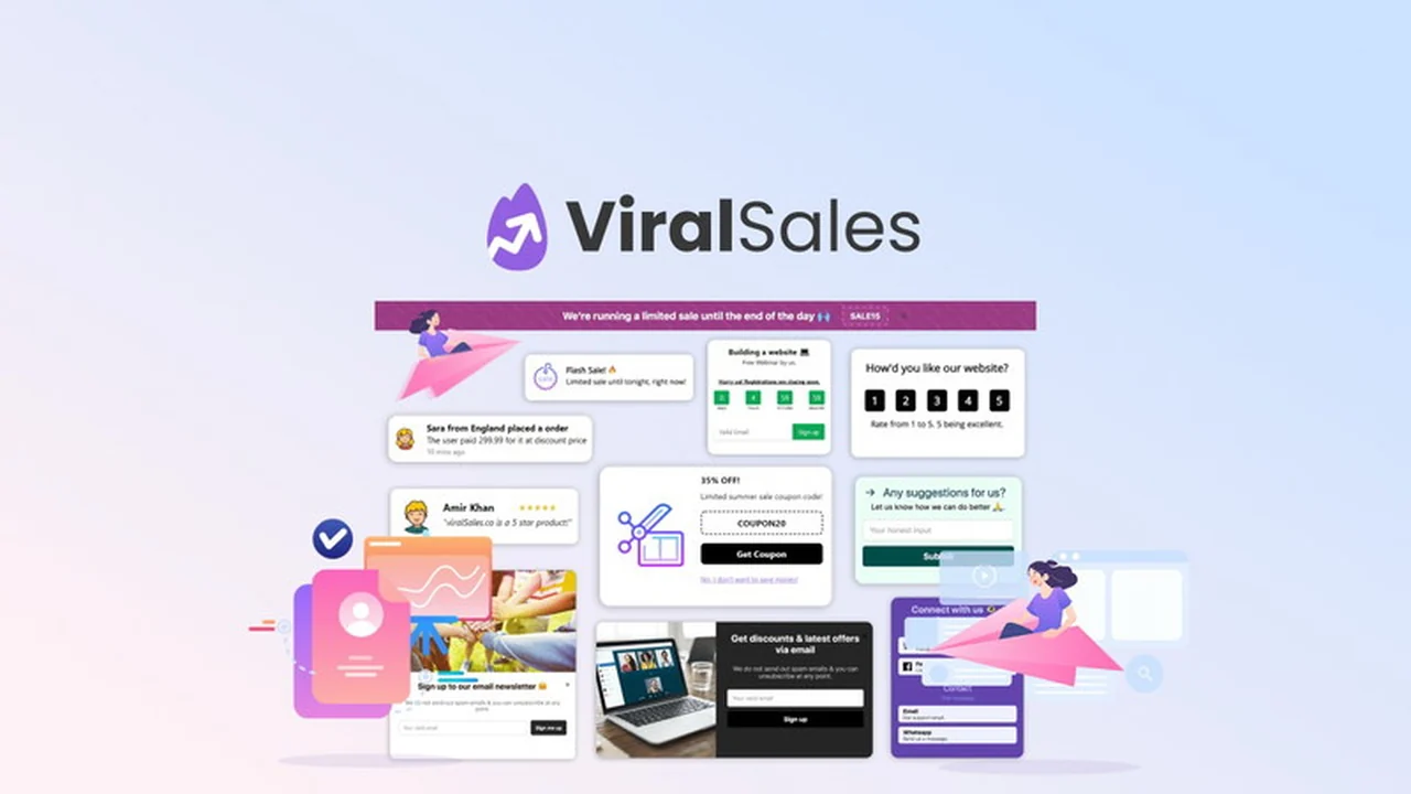 ViralSales | Web PopUp Builder: Boost Engagement and Conversions