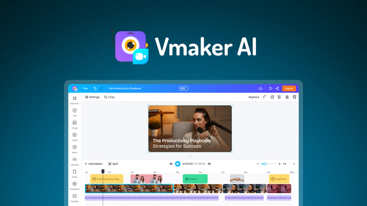 Vmaker AI - Convert Raw Footage Into Pro Videos