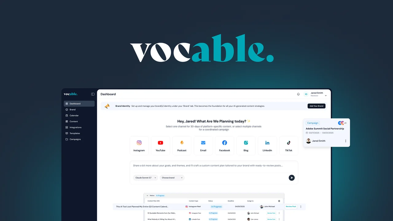 Vocable AI – Create 30 Days of Content Instantly Review