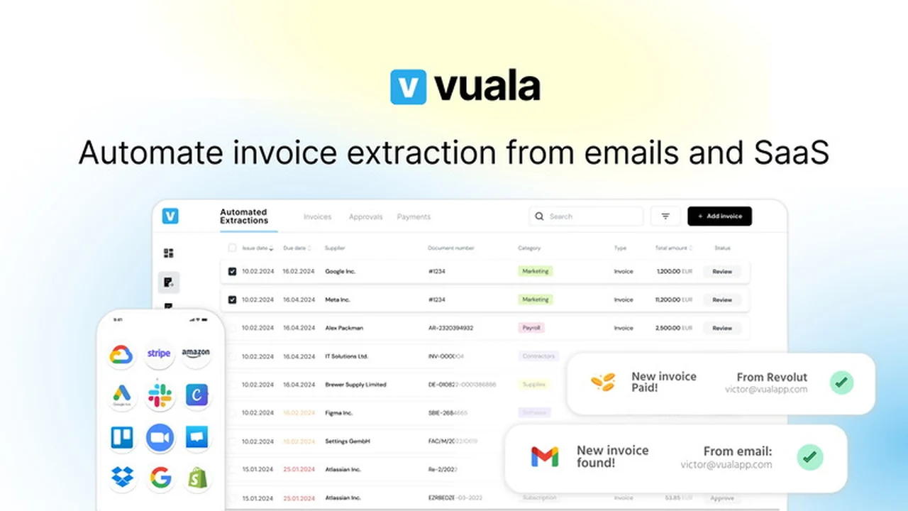 Vuala | AppSumo Review: Automate Invoice Collection & Gain Financial Clarity