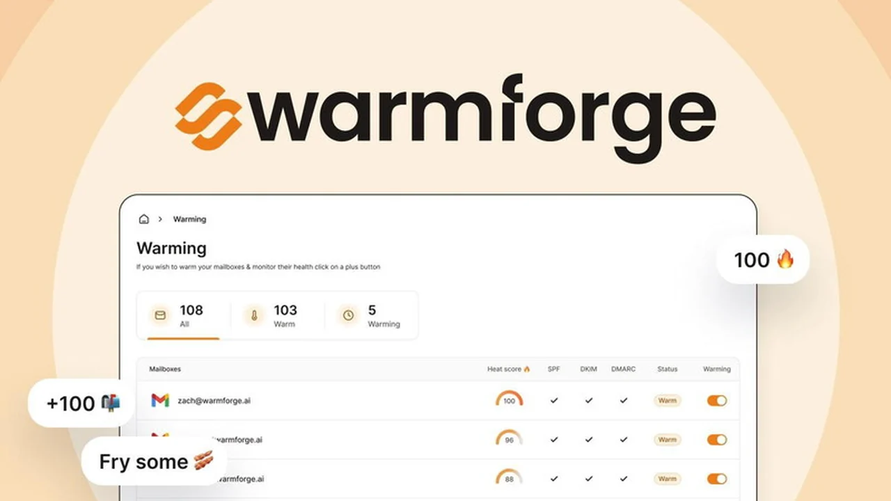 Warmforge | AppSumo Review: Boost Your Email Sender Reputation