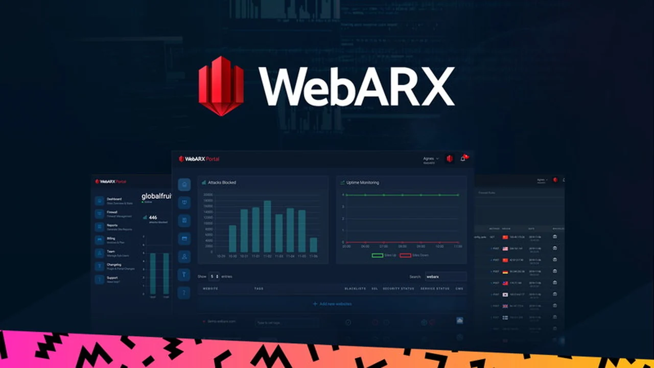 WebARX | AppSumo: Comprehensive Website Security and Monitoring