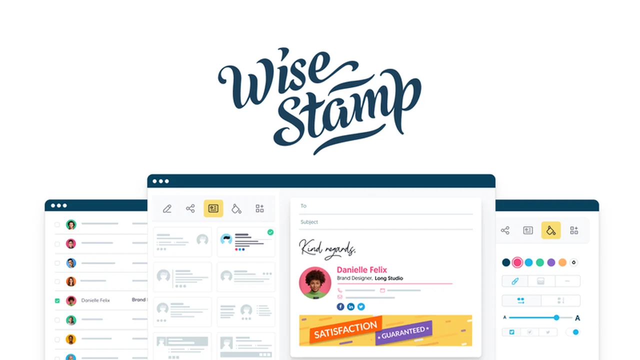 WiseStamp – Create & Manage Professional Email Signatures Effortlessly