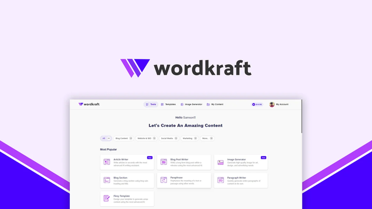 Wordkraft.ai Review: Unlock Your Content Potential with 64 AI Tools