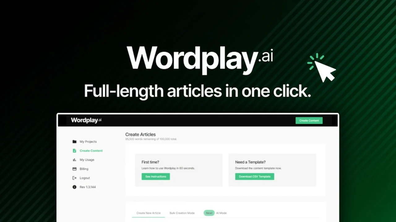 Wordplay - Long-Form AI Writer | AppSumo: A Comprehensive Review