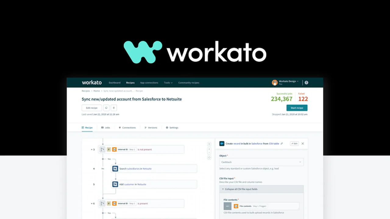 Workato: Streamline Your Operations with Powerful Automation