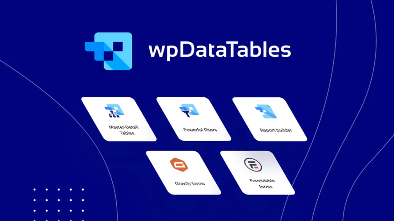 wpDataTables - Create WordPress Tables and Charts Review