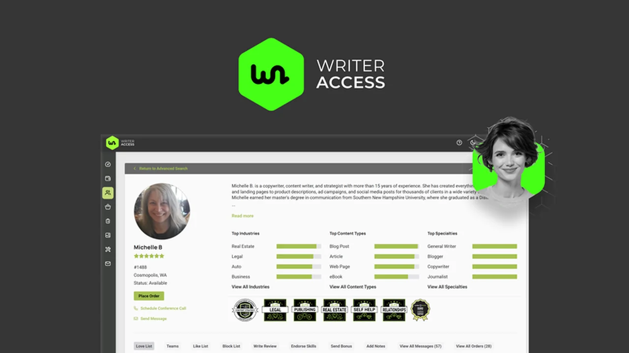 WriterAccess – Plus Exclusive: AI-Assisted Human Content Creation