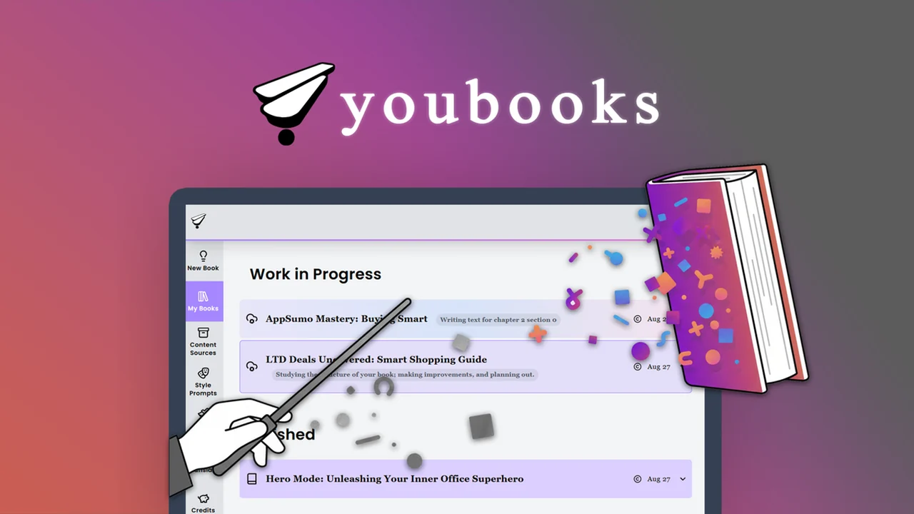 youbooks - AI-Powered Nonfiction Book Creation
