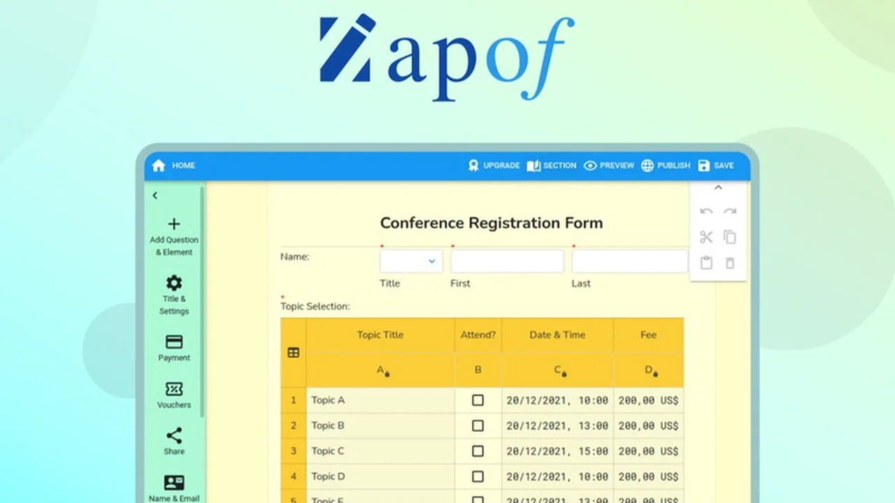 Zapof Forms | AppSumo Review: Powerful Form Creation Made Accessible