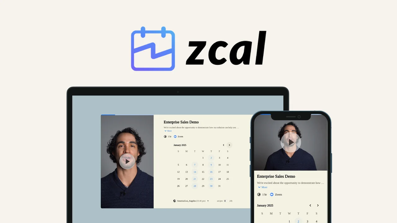 zcal - Create Typeform-inspired scheduling pages | AppSumo Review