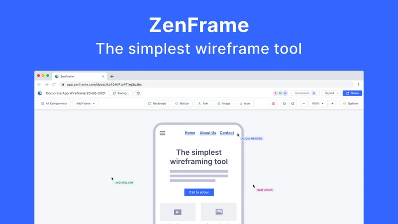 Zen Wireframe | AppSumo Review: Simplify Your App and Website Design