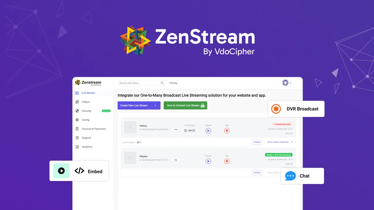 ZenStream.Live Review: Effortless HD Livestreaming for Your Website