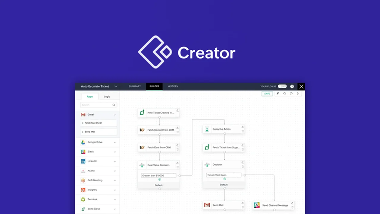 Zoho Creator - Build Custom Apps with Minimal Code