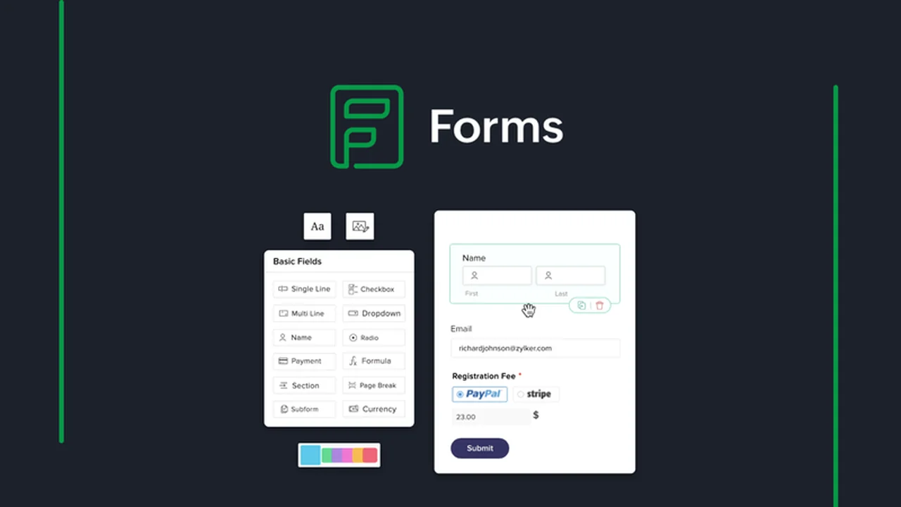 Zoho Forms - Streamline Data Collection with Zero Code