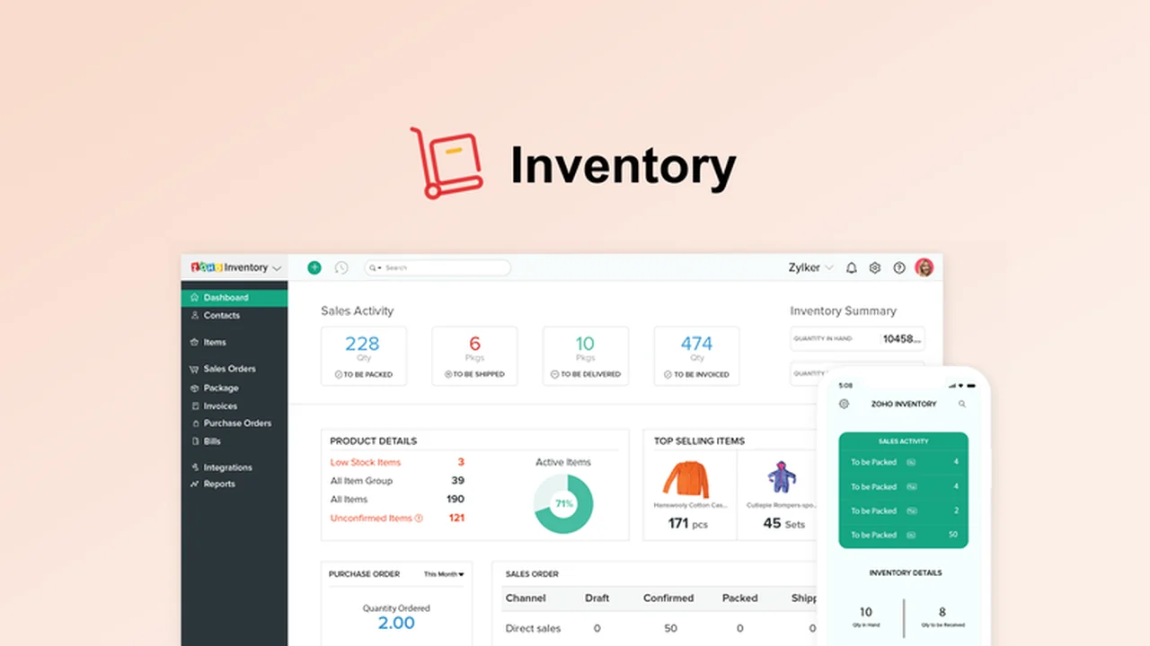 Zoho Inventory - Manage sales and inventory easily | AppSumo Review