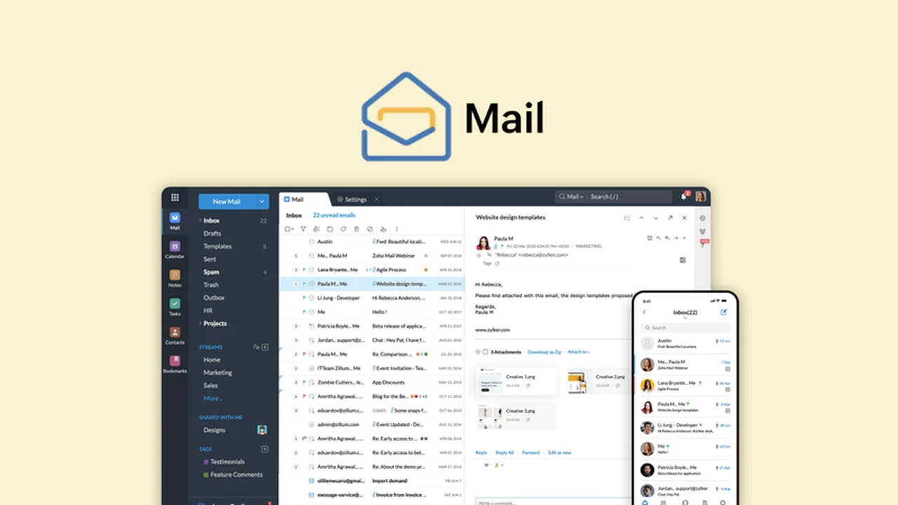 Zoho Mail - Host Your Business Email Securely Review