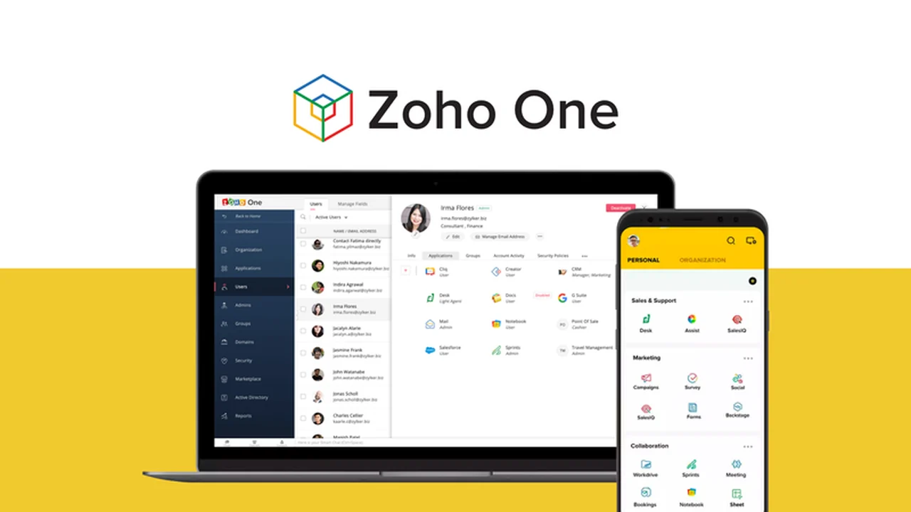 Zoho One - Access business apps in one system | AppSumo Review