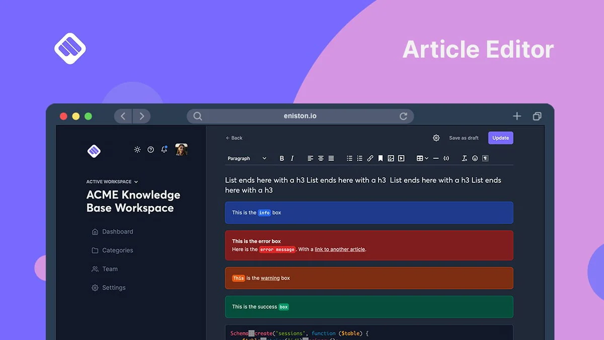 Key Features